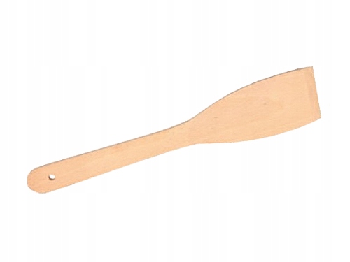 ŁOPATKA DREWNIANA KUCHENNA DO TŁUSZCZU PROSTA MAŁA