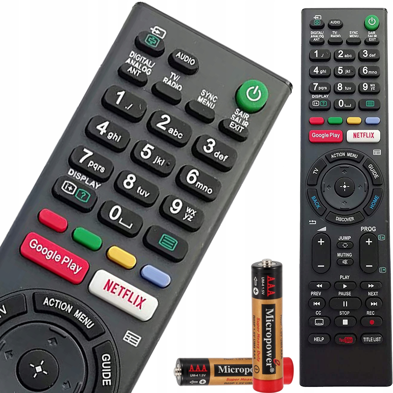 

Pilot Do Tv Sony Uniwersalny Hd 4K Netflix Google