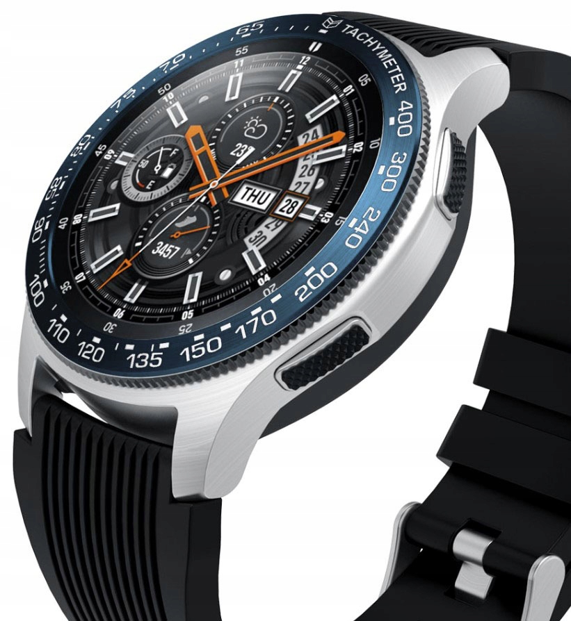 NIEBIESKI Ring Bezel Samsung Gear S3 BLUE Pasuje do modelu Gear S3