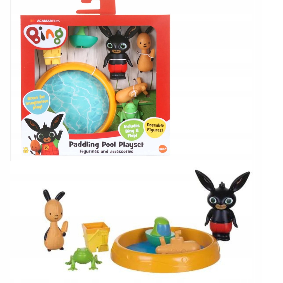 

Bing Zestaw Bing z Basenikiem 2 figurki +akcesoria