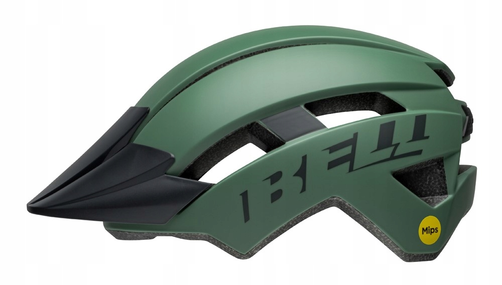Dětská přilba Bell Sidetrack II Integrated Mips matně zelená