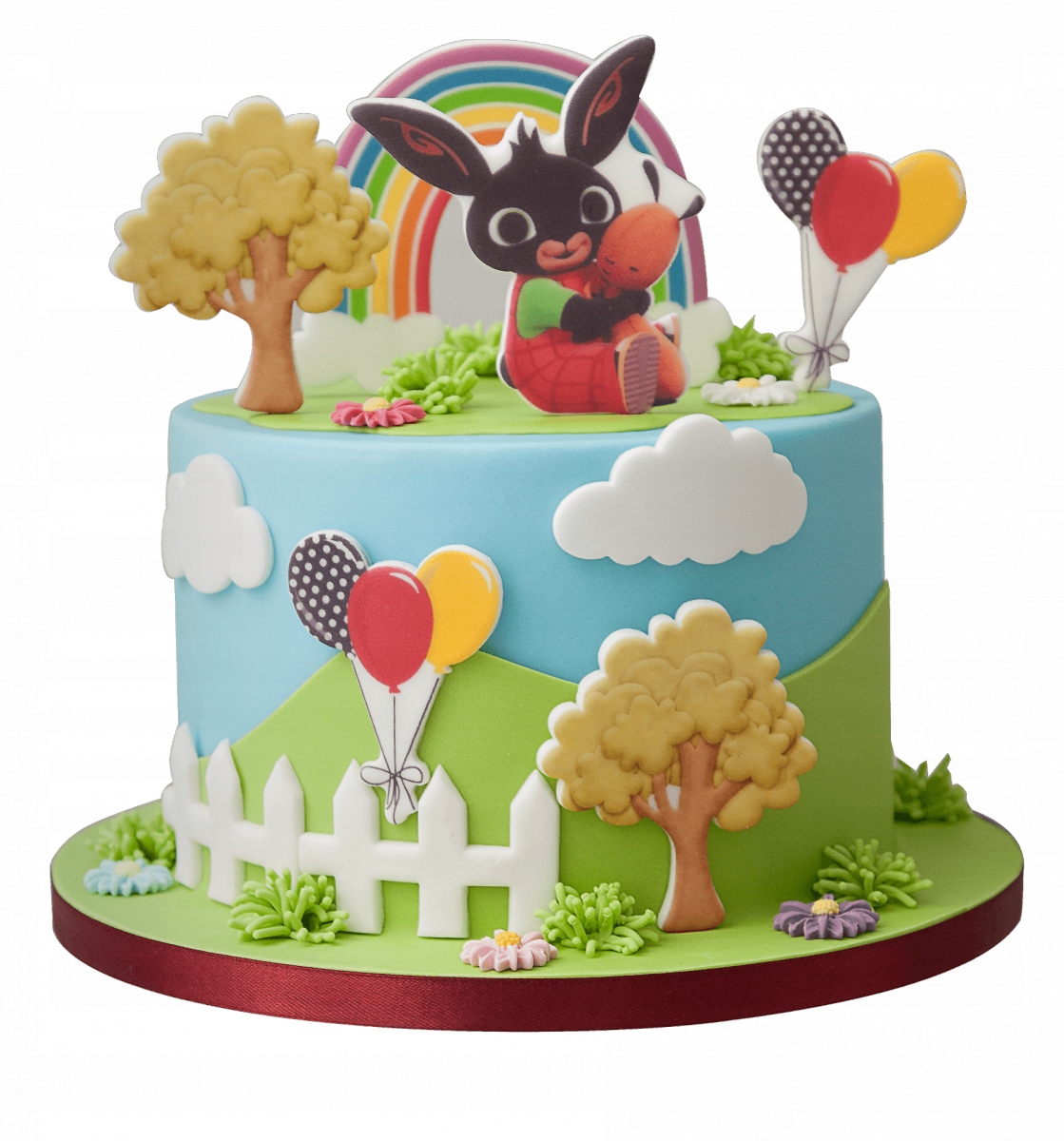 Levně Sada dekorací na dort Bing 15 El. 2D