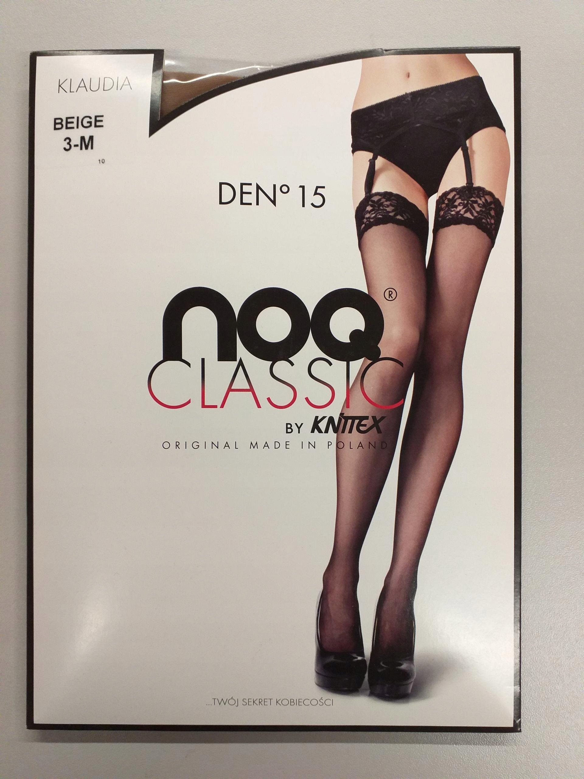 

Knittex Pończ.KLAUDIA z koron.do.p Klaudia 3MBeige