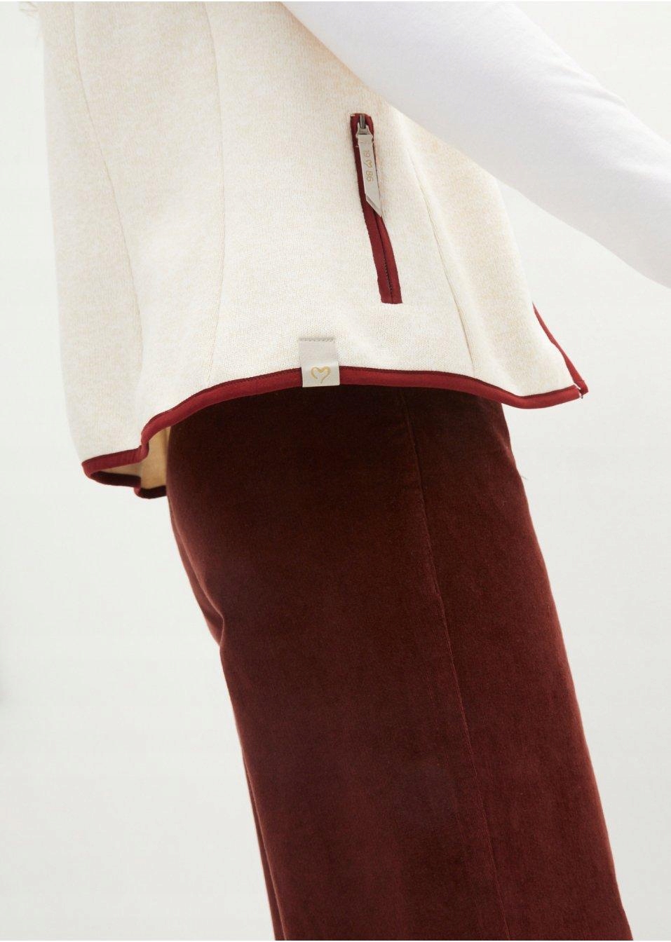 KAMIZELKA Z KONTRASTOWĄ LAMÓWKĄ BONPRIX 44 Rodzaj inna