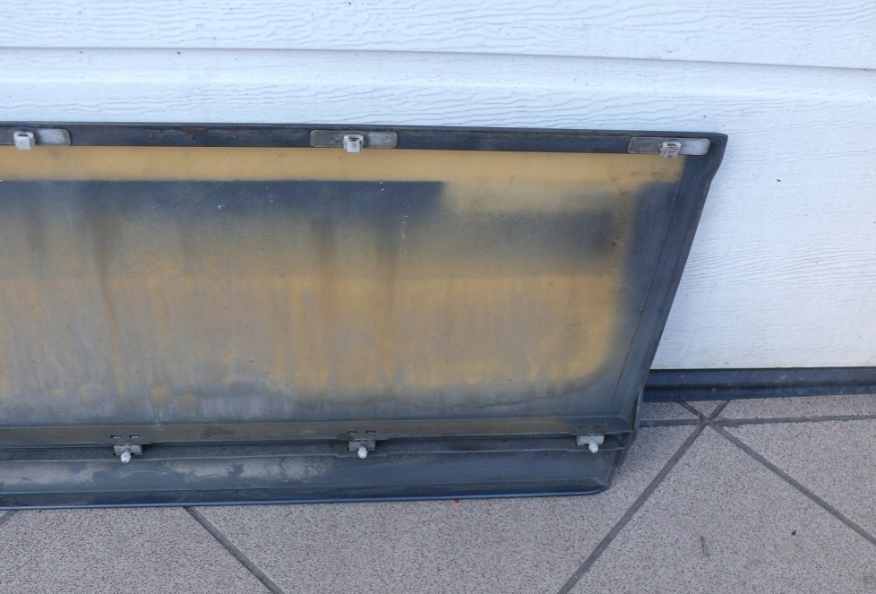 moulding DOL CHROM door left rear part MERCEDES W140