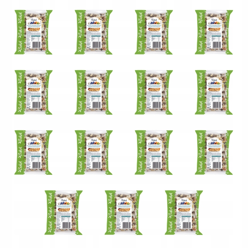 Bakal Směs arašídů a kandovaných plodů 600 g X15