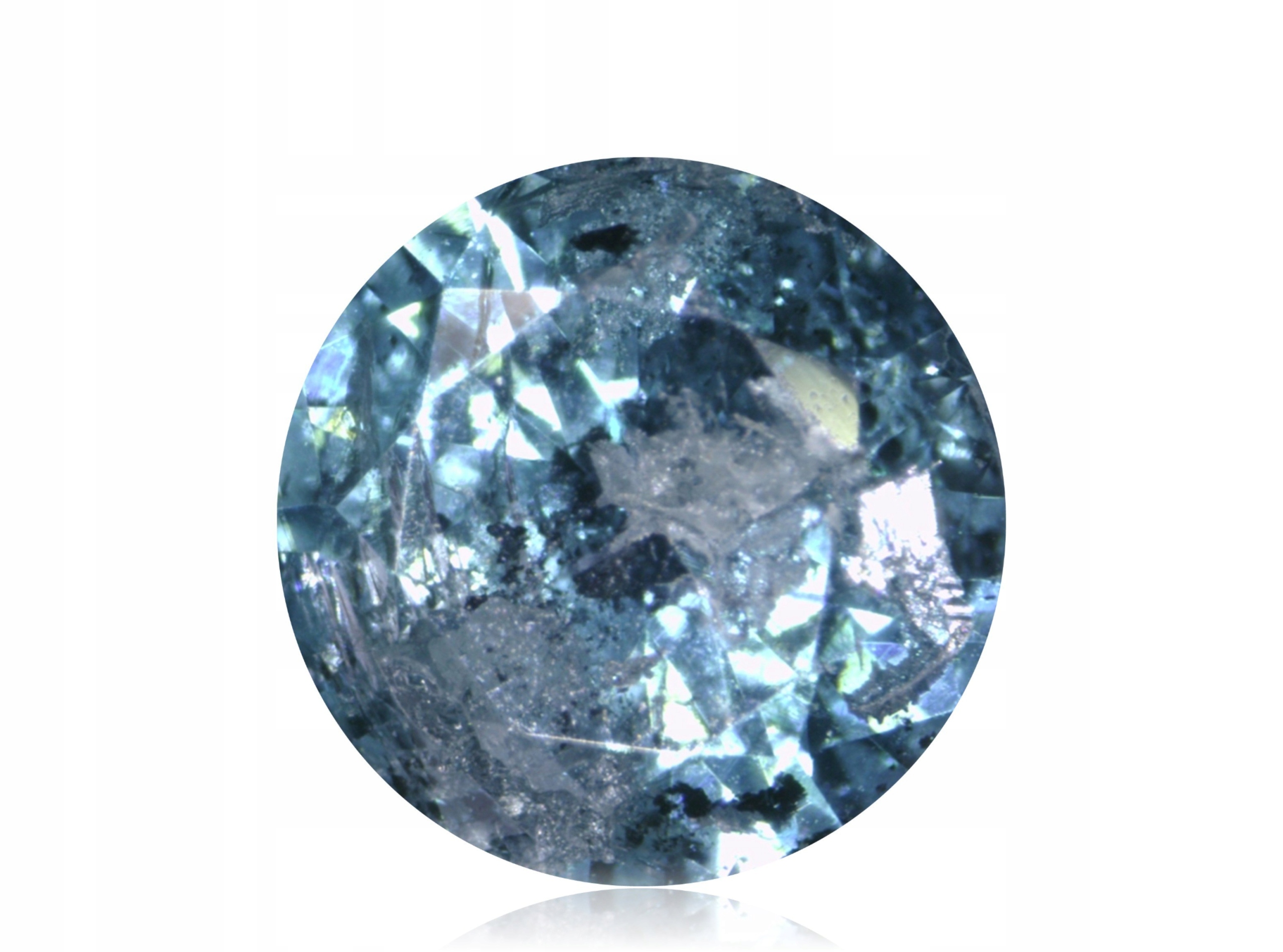 Diamant 0.16ct Modrý Briliant I3 eCertifikát Wbd