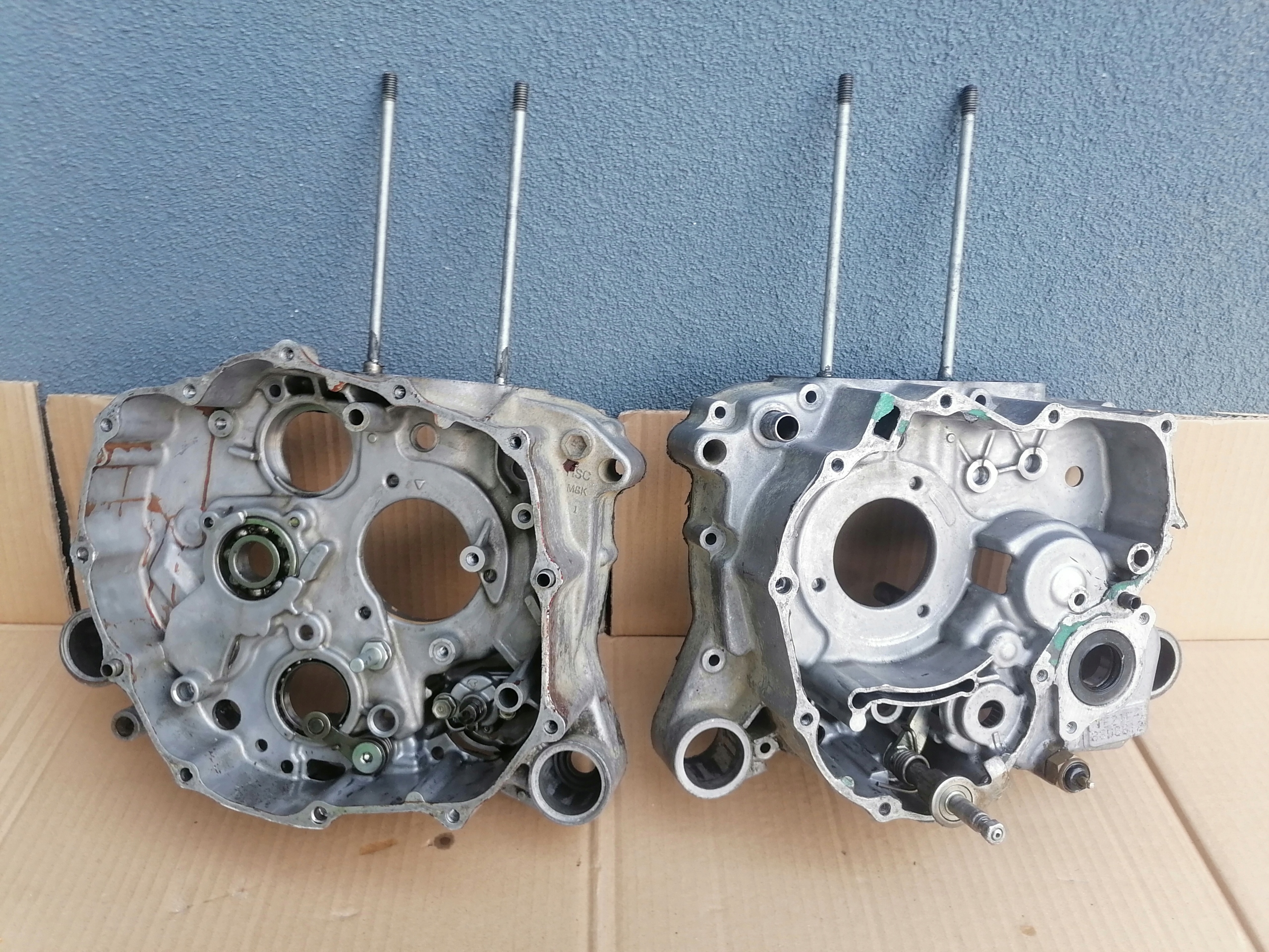 HONDA TRX 250 картери блок Картера