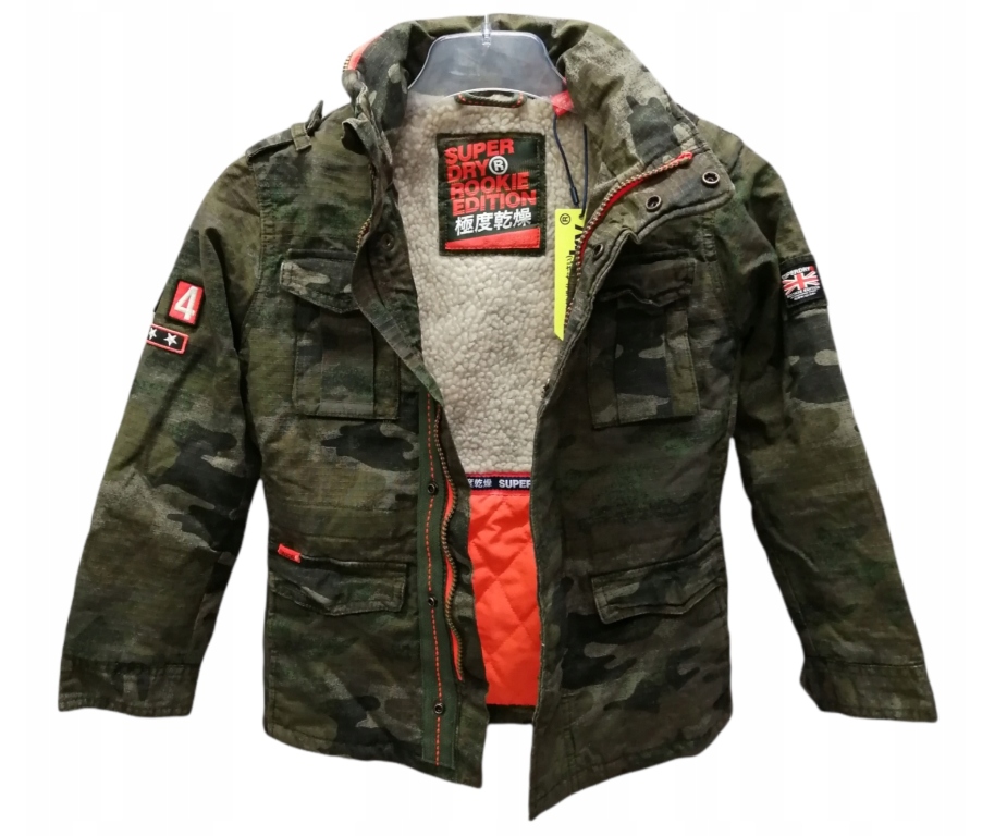 SUPERDRY CHLAPČENSKÁ PRECHODNÁ BUNDA 116 2Z8E5*