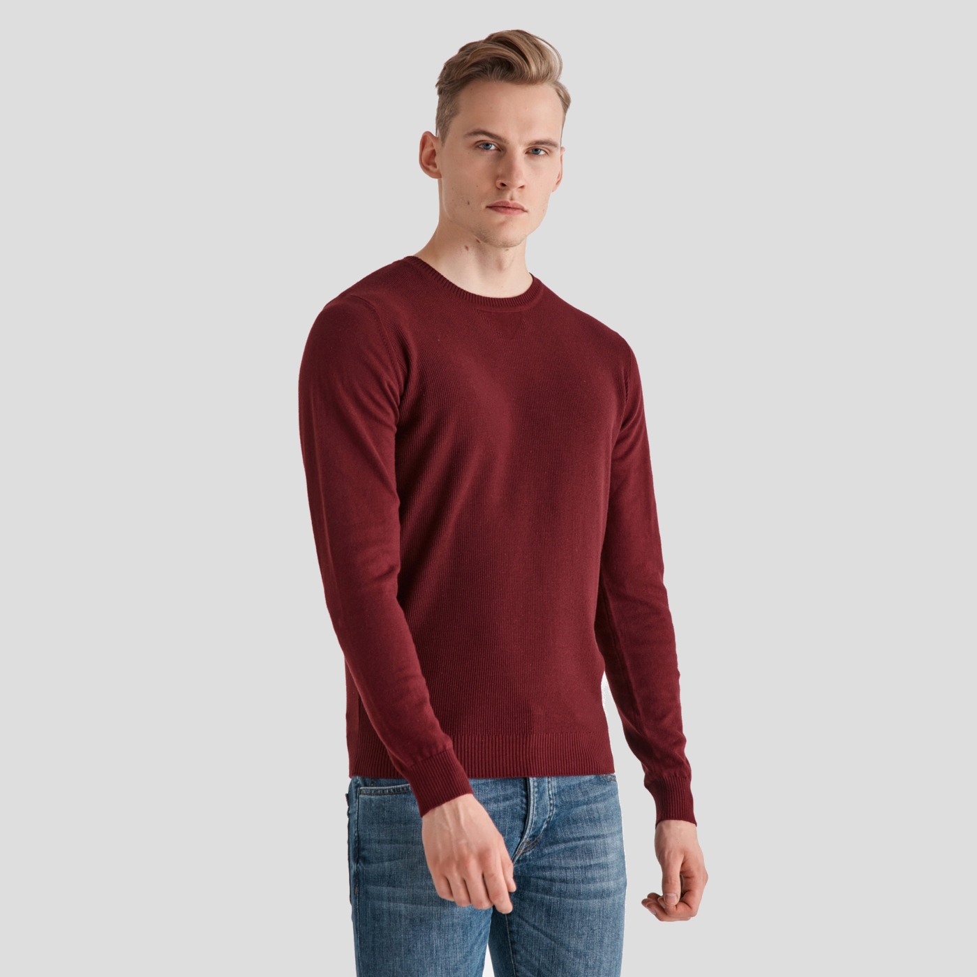 

Sweter męski bordo 100% bawełna Pako Lorente XXL