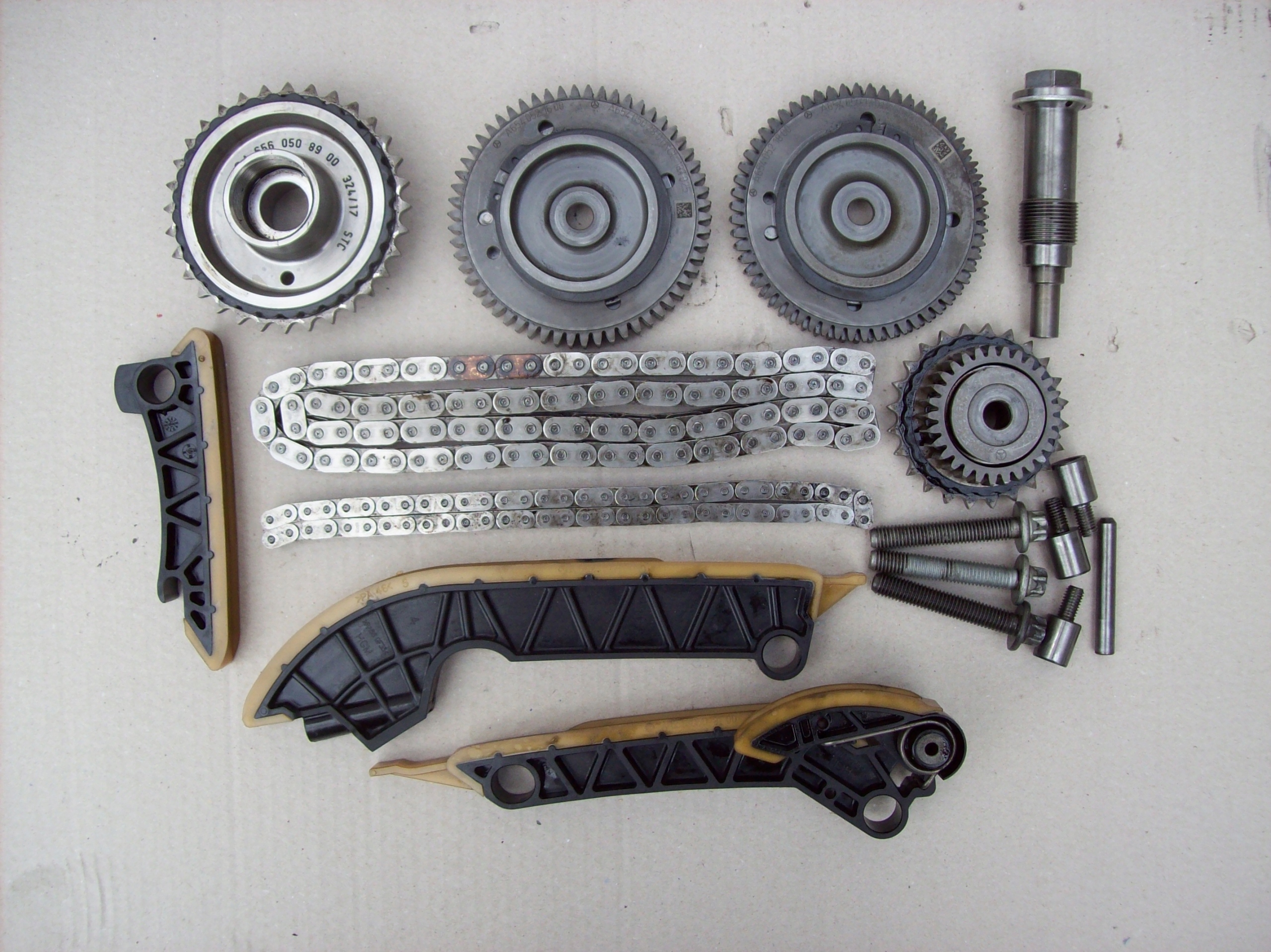 MERCEDES C257 W213 W222 W167 ГРМ M656