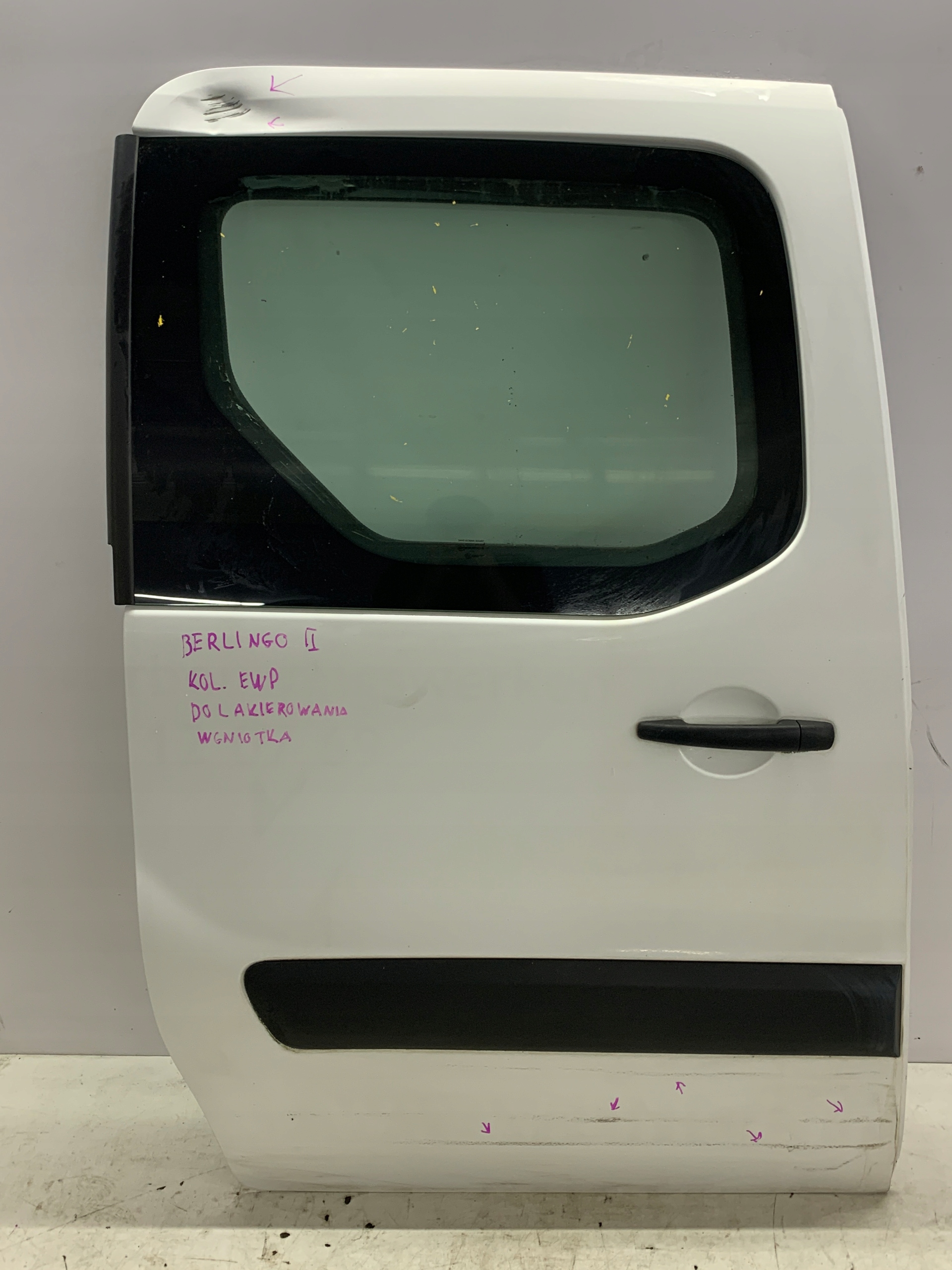 door right BOK sliding CITROEN BERLINGO II 2016 EWP
