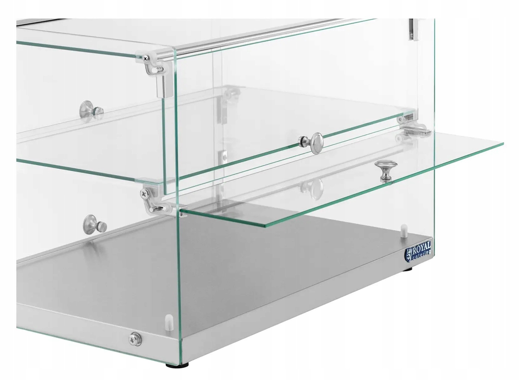 Witryna na ciasta 50l 2 poziomy Royal Catering RCKV-02-N 10012871
