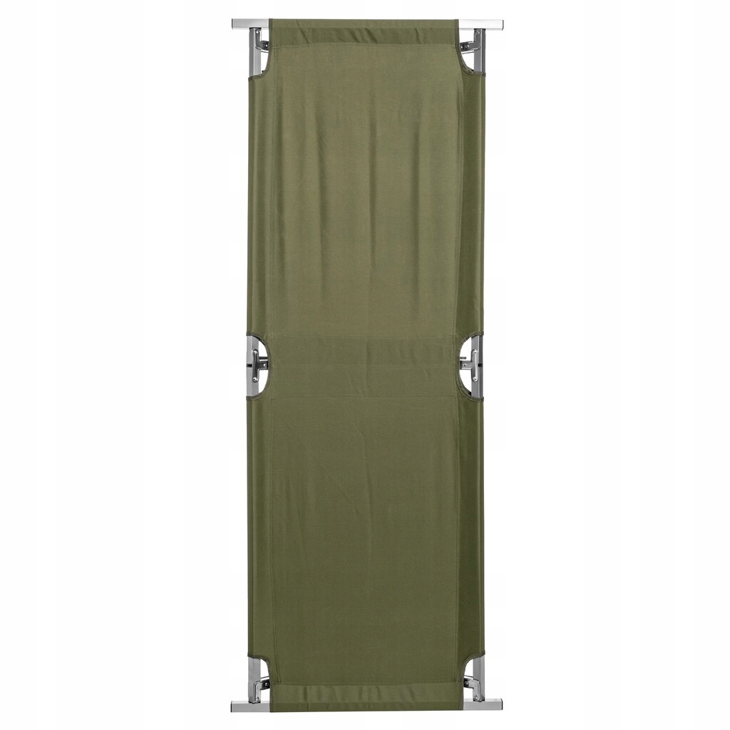 Skládací polní postel s potahem Mil-Tec Us Style ocelová Olive 190x65 cm
