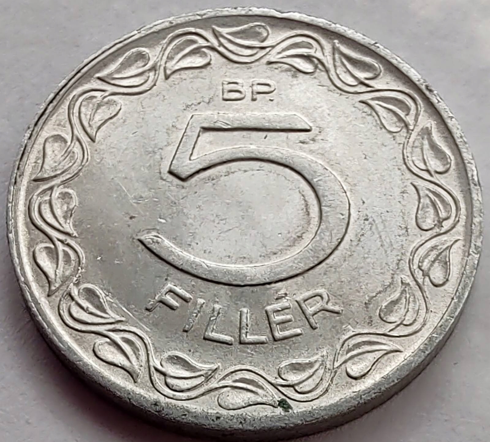 2783 - Węgry 5 fillerów, 1965