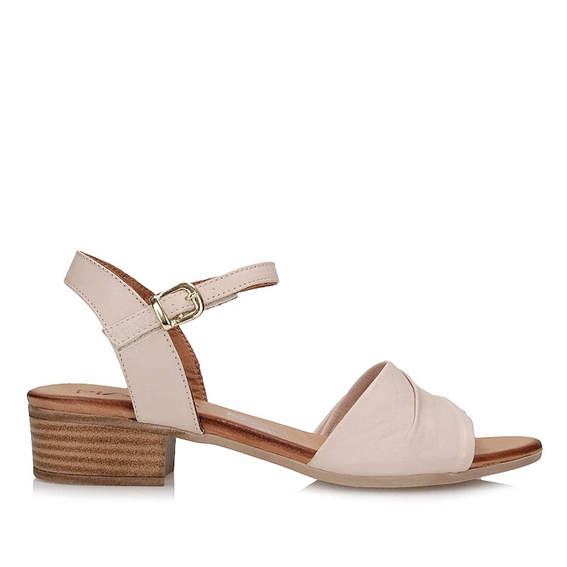 Dámské sandály Piazza 910128-08 béžové s stabilním podpatkem