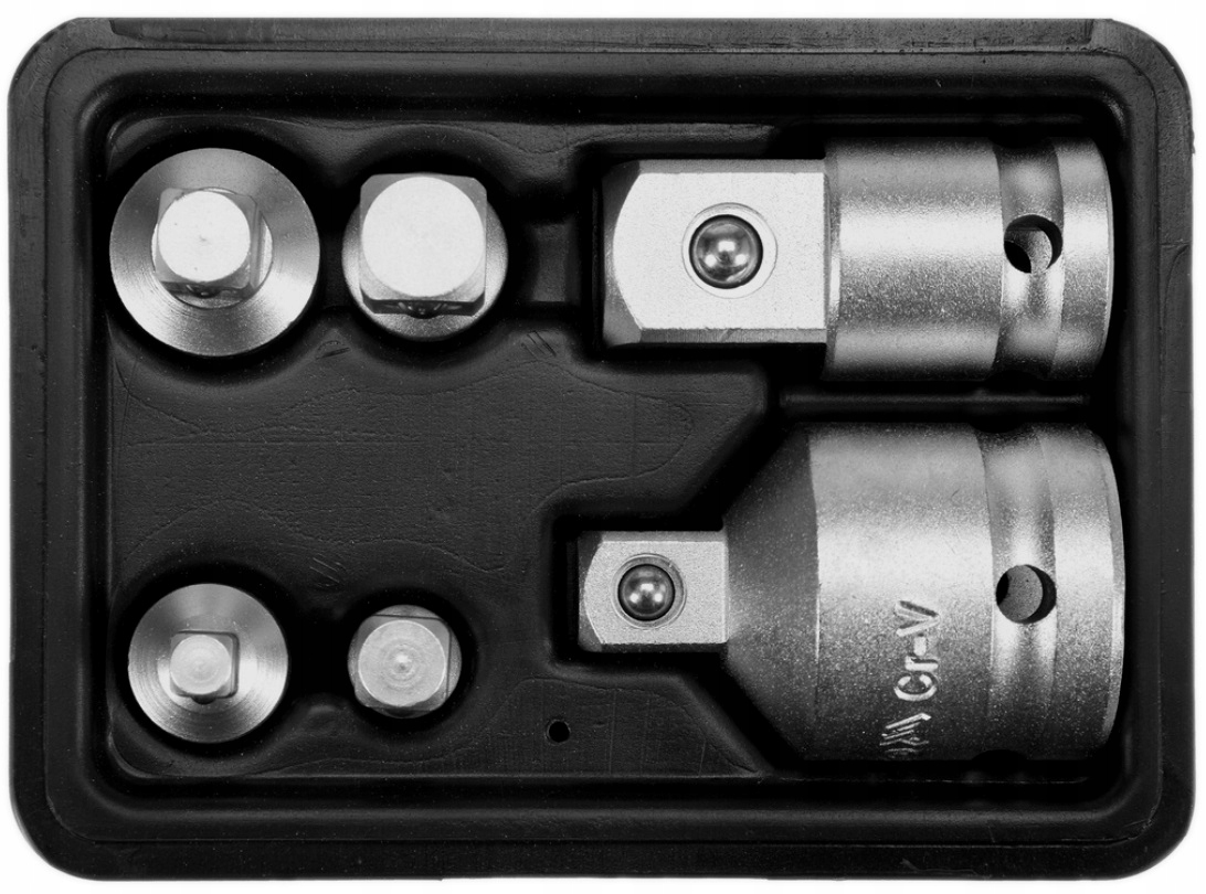 YATO - REDUKCJE ADAPTERY PRZEJŚCIÓWKI 3/8, 3/4, 1/4, 1/2'' - ZESTAW 6 SZTUK Marka Yato