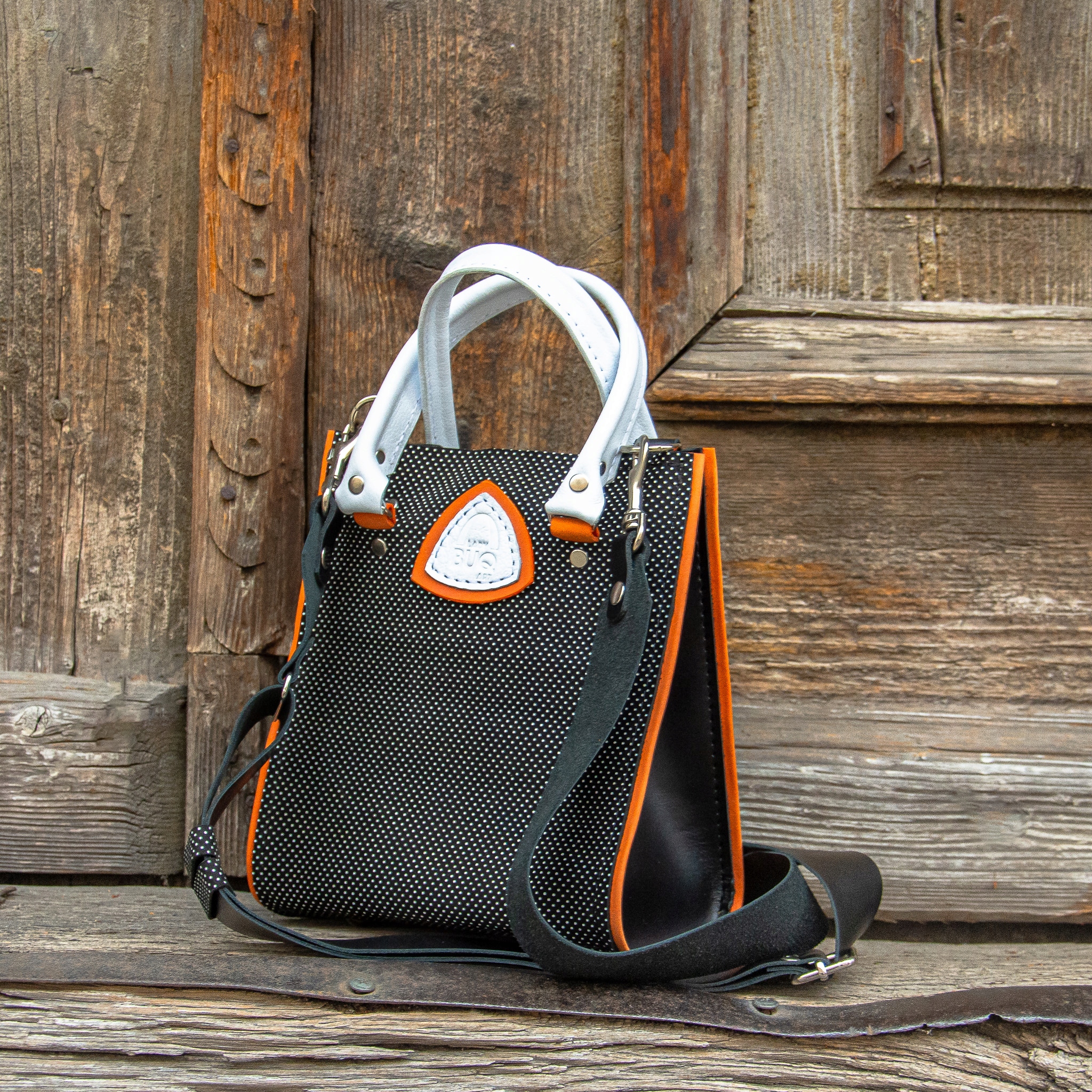 Kabelka Kožená ručně vyrobená přírodní kůže Polský výrobek