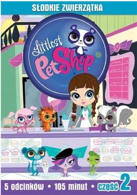 Dvd Littlest Pet Shop część 2 Słodkie Zwierzątka