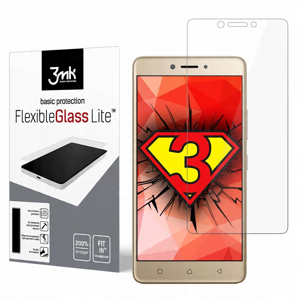 

Lenovo K6 Note --- szkło 3mk -- FlexibleGlass Lite