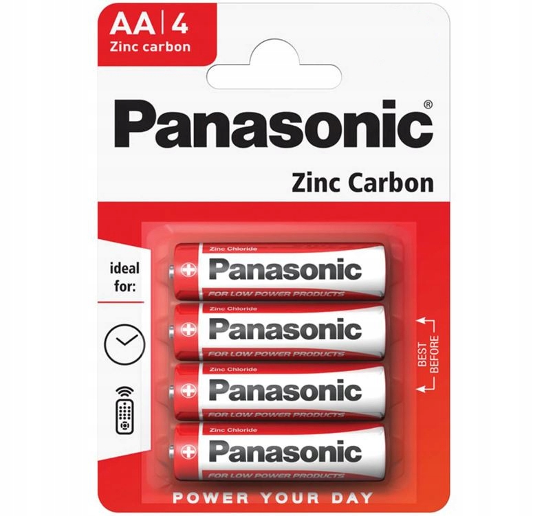 

Baterie Panasonic 4 Sztuki Bateria Aa R6 R06