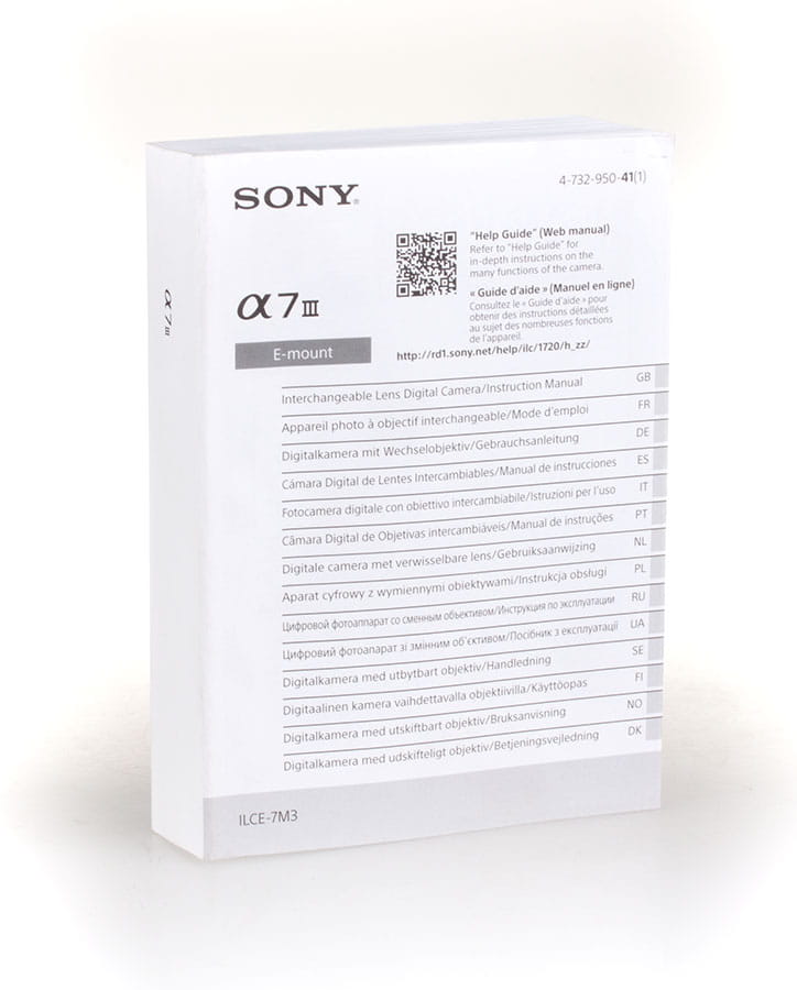 Instrukcja obsługi Sony A7III, 45 stron PL - powystawowa