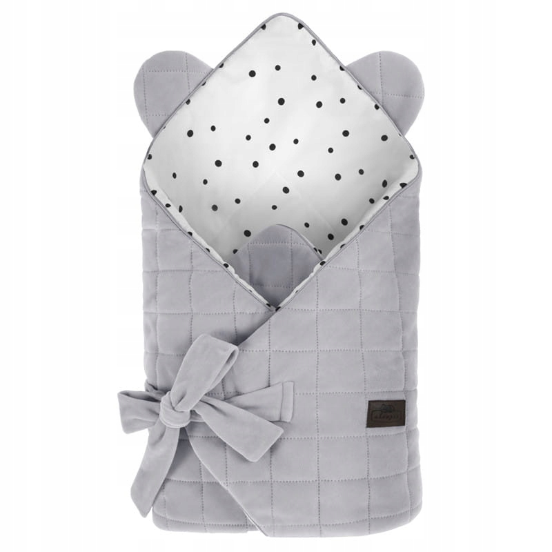 Sleepee Rożek becik niemowlęcy Royal Baby Grey