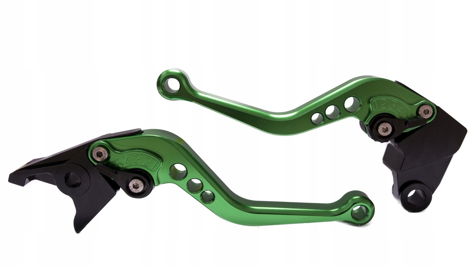 CNC0042G - Kawasaki ZX9R ZX 9 R 00-03 спортивні ручки зелені