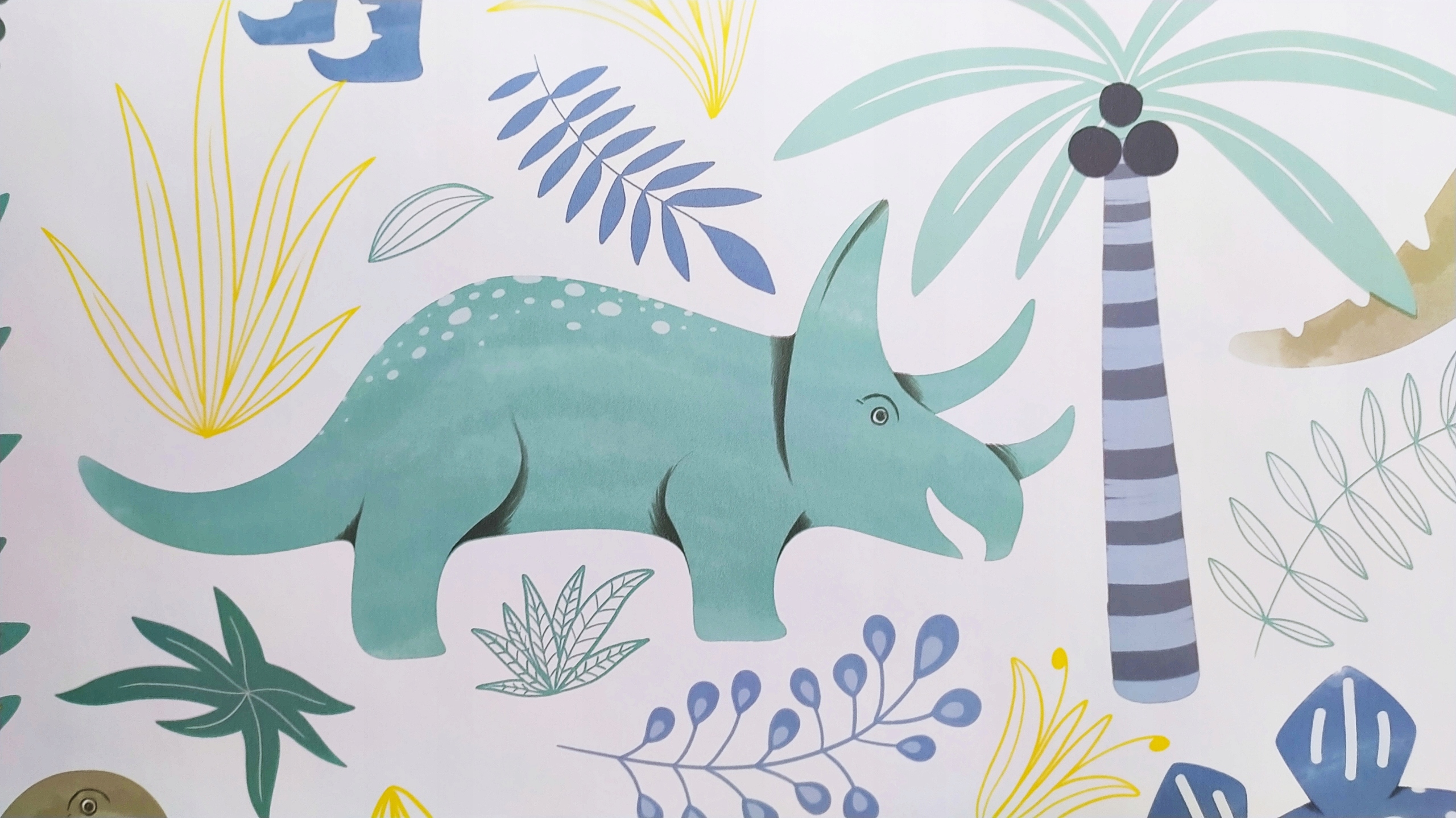 

Tapeta dziecięca dinozaury na fizelinie 577824