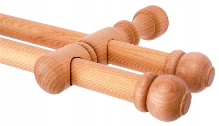 

Solidny Karnisz Drewniany Podwójny karnisze Tanie