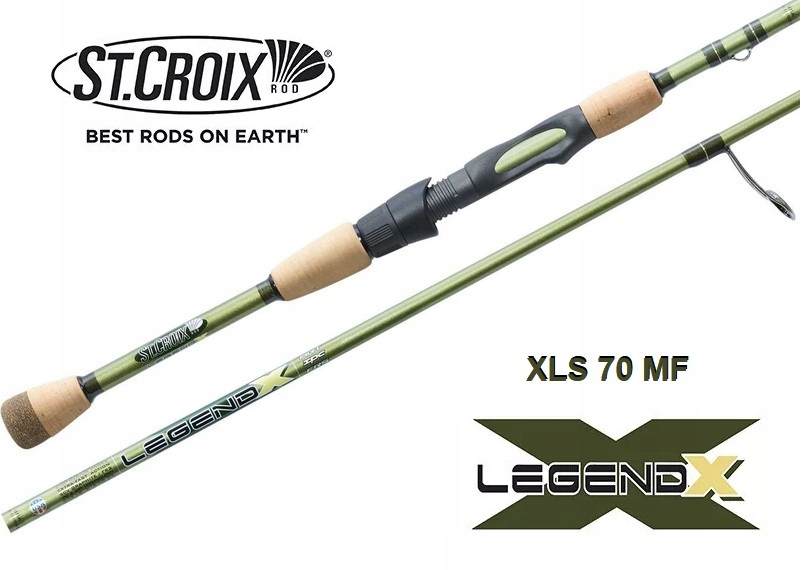 St.croix Legend X 2,13 m 3,5 -10,6 gr Xls 70 Mf 1 częściowy