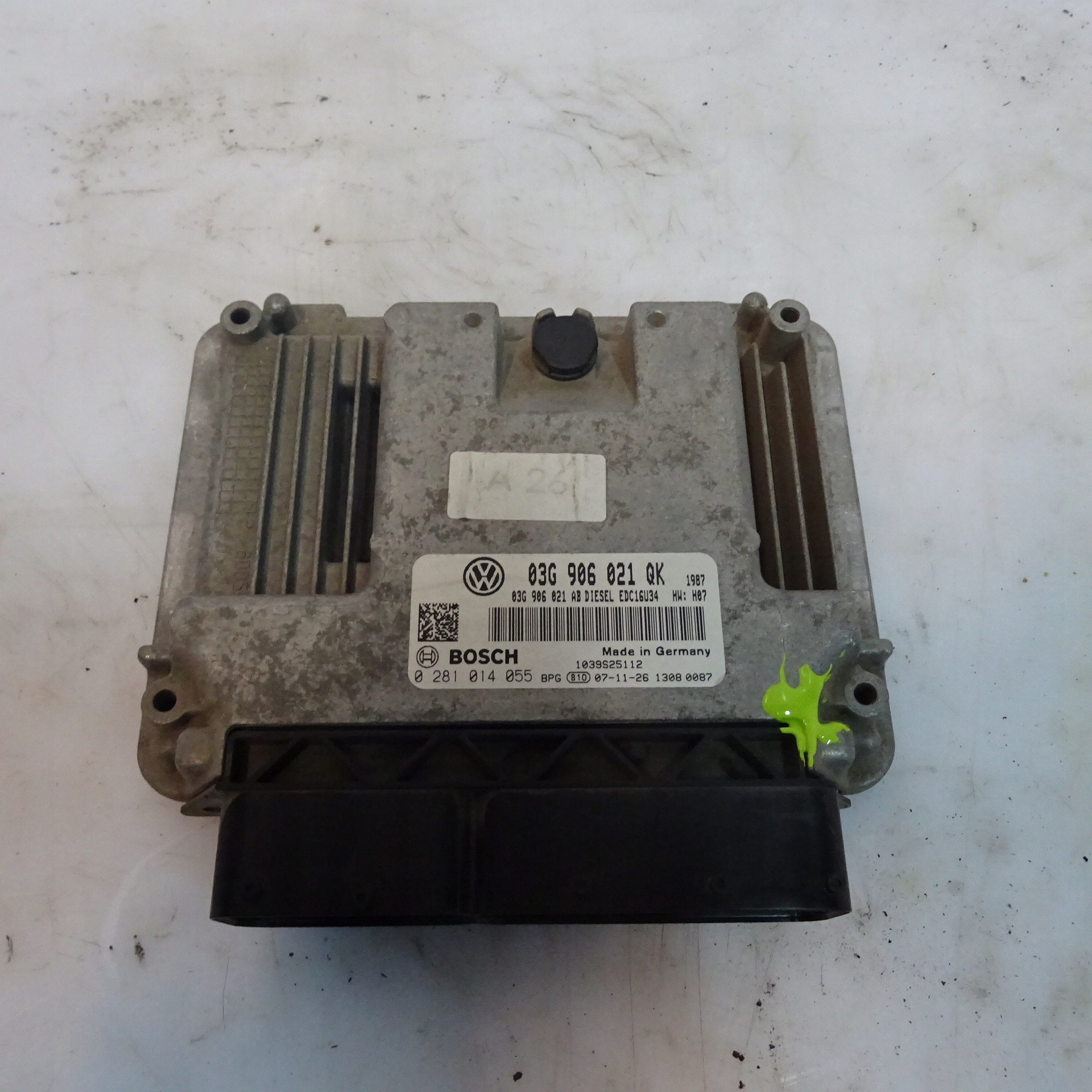 VW GOLF 5 1.9TDI control unit 03G906021QK