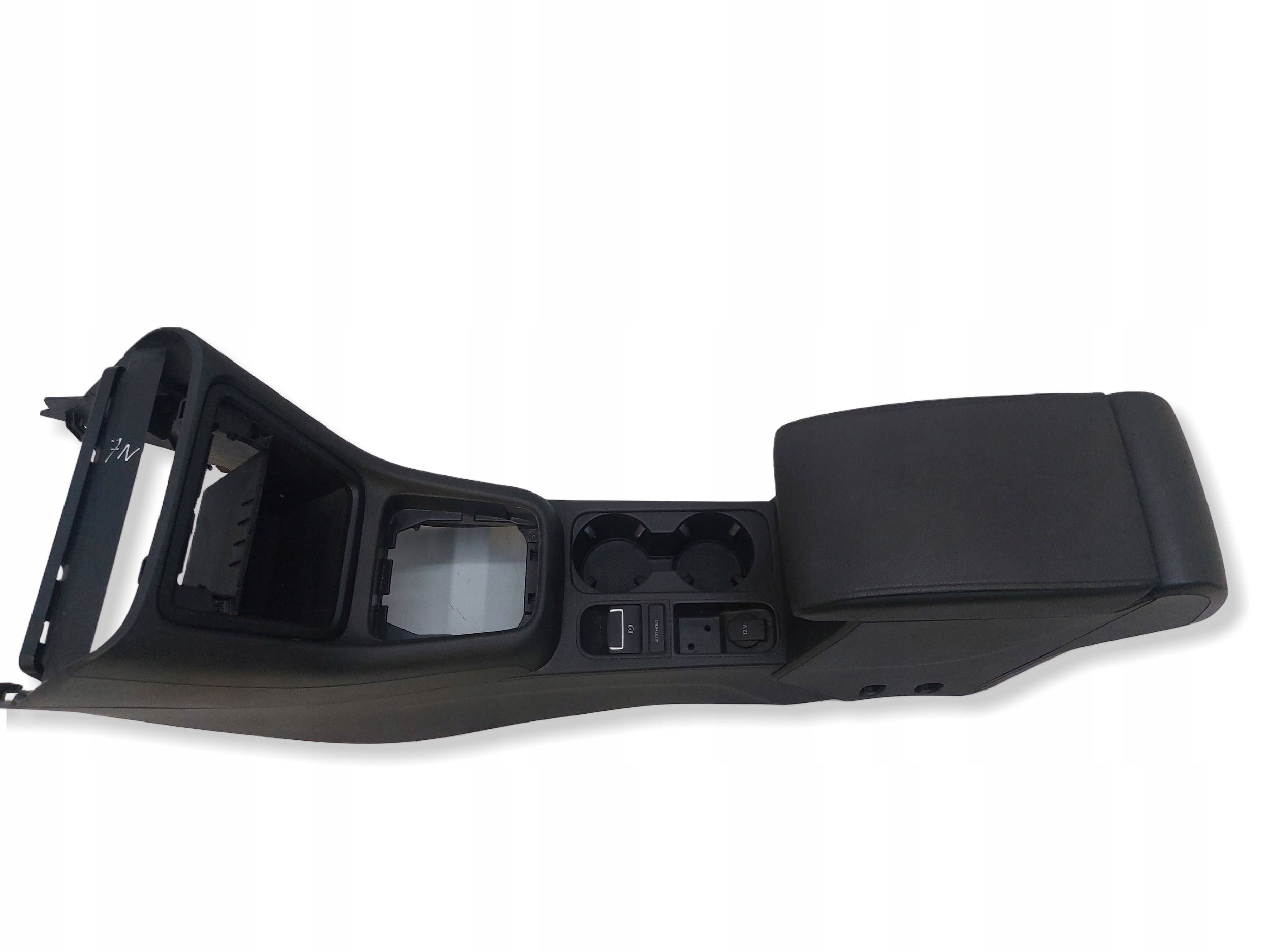 SEAT ALHAMBRA II SHARAN 7N10r> armrest leather TUNEL central