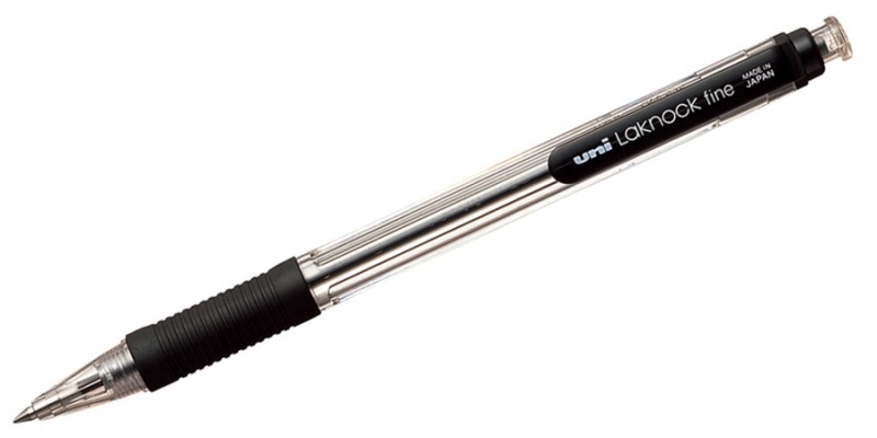 

Długopis automatyczny Uni SN-101 czarny 0,3 mm