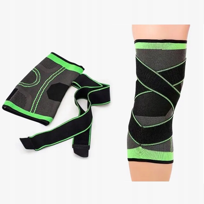 OPASKA ELASTYCZNA KOLANA ROZM. M UCISKOWY STABILIZATOR RZEPKI ŚCIĄGACZ Model Opaska na kolano