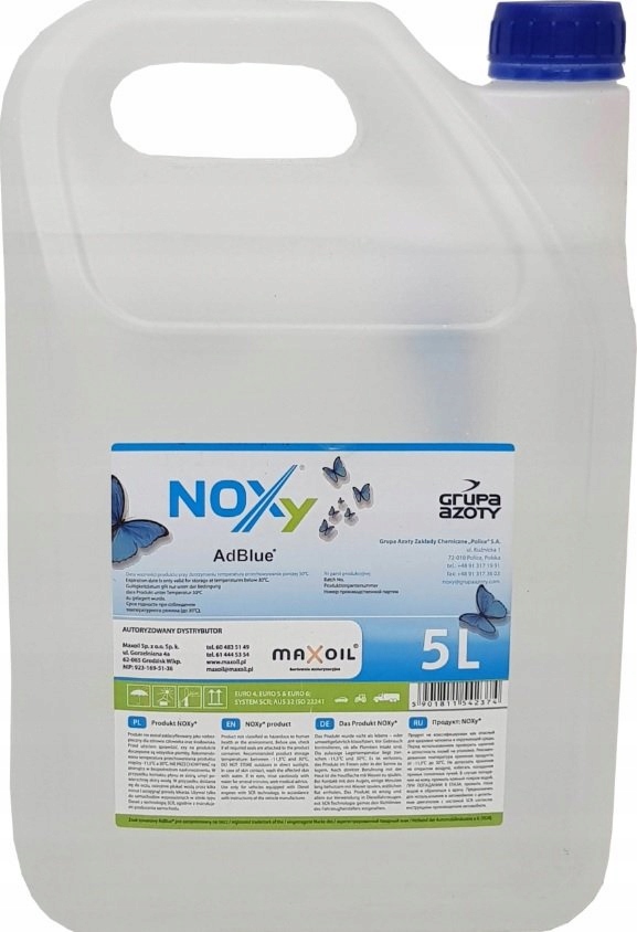 PŁYN ADBLUE 5L. NOXY