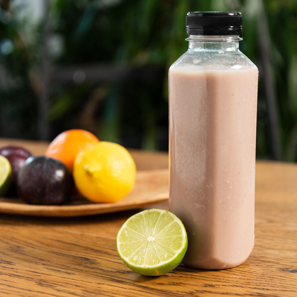 BUTELKI PLASTIKOWE PET Z NAKRĘTKAMI 250ml 50szt. Materiał plastik