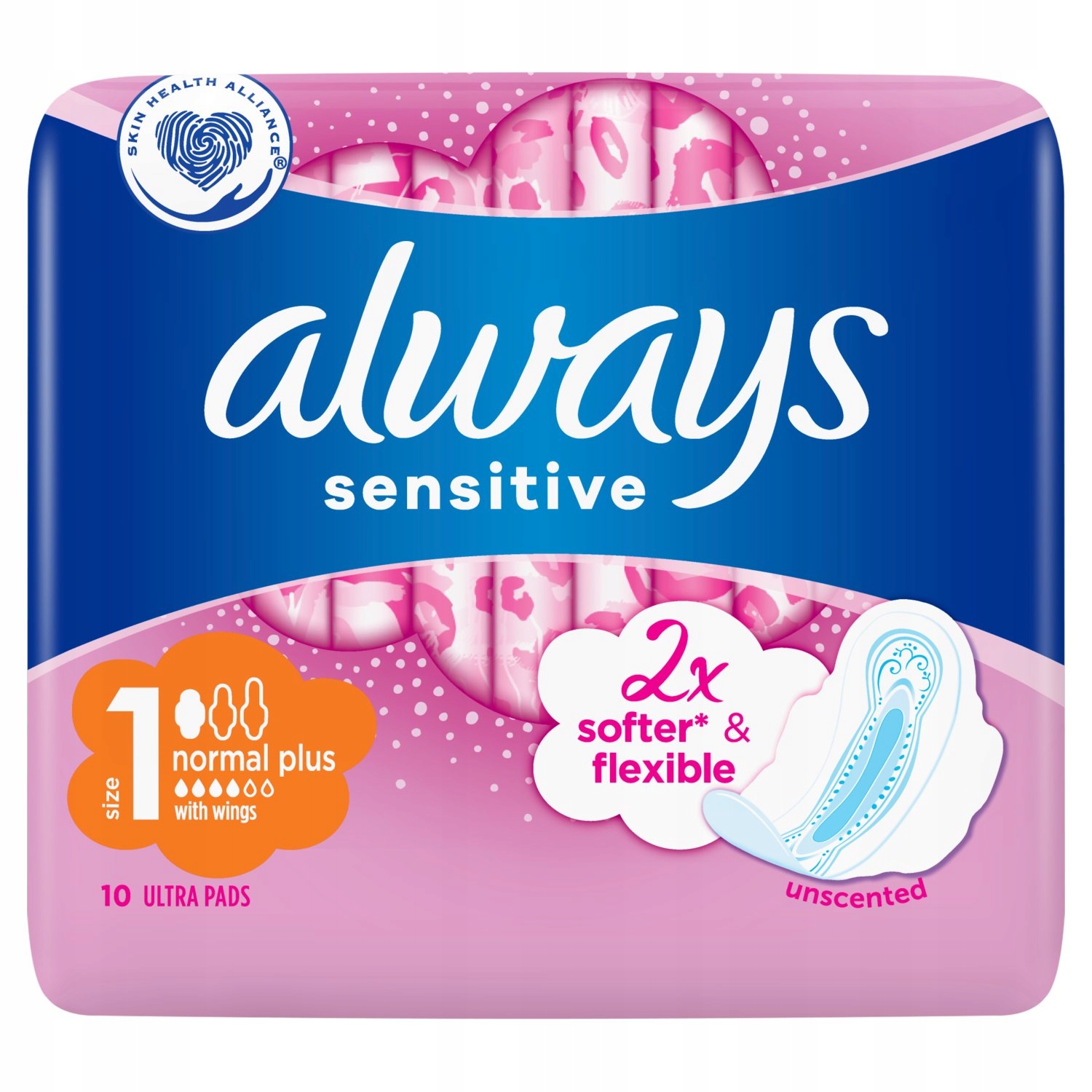 

Always Ultra Sensitive Normal Plus Podpaski X10