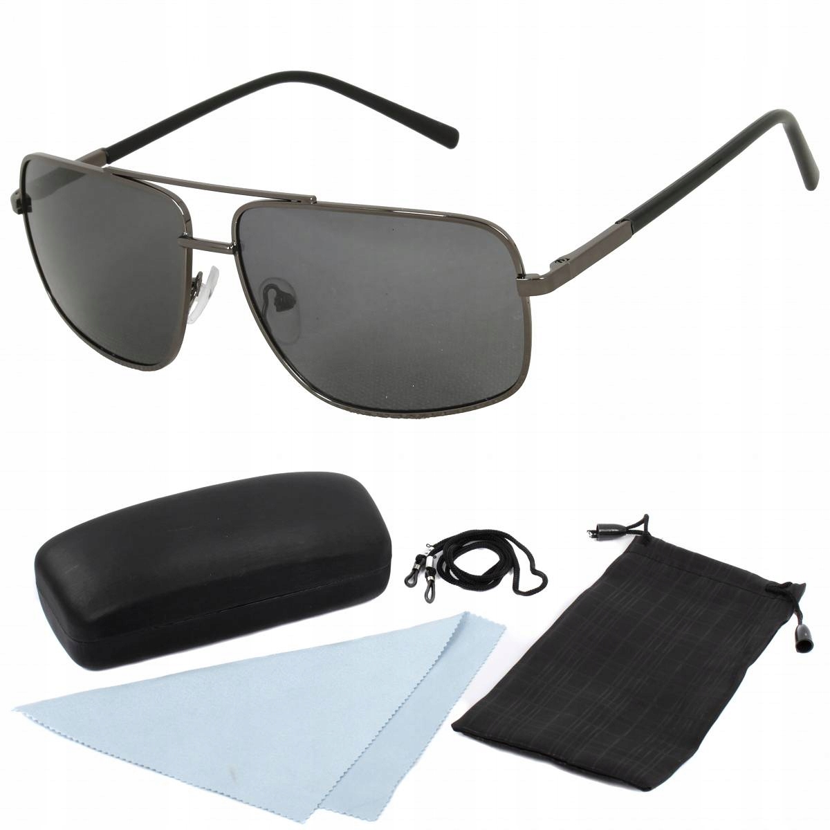 Sluneční brýle Polar Fashion P5021 šedé s polarizačním pouzdro