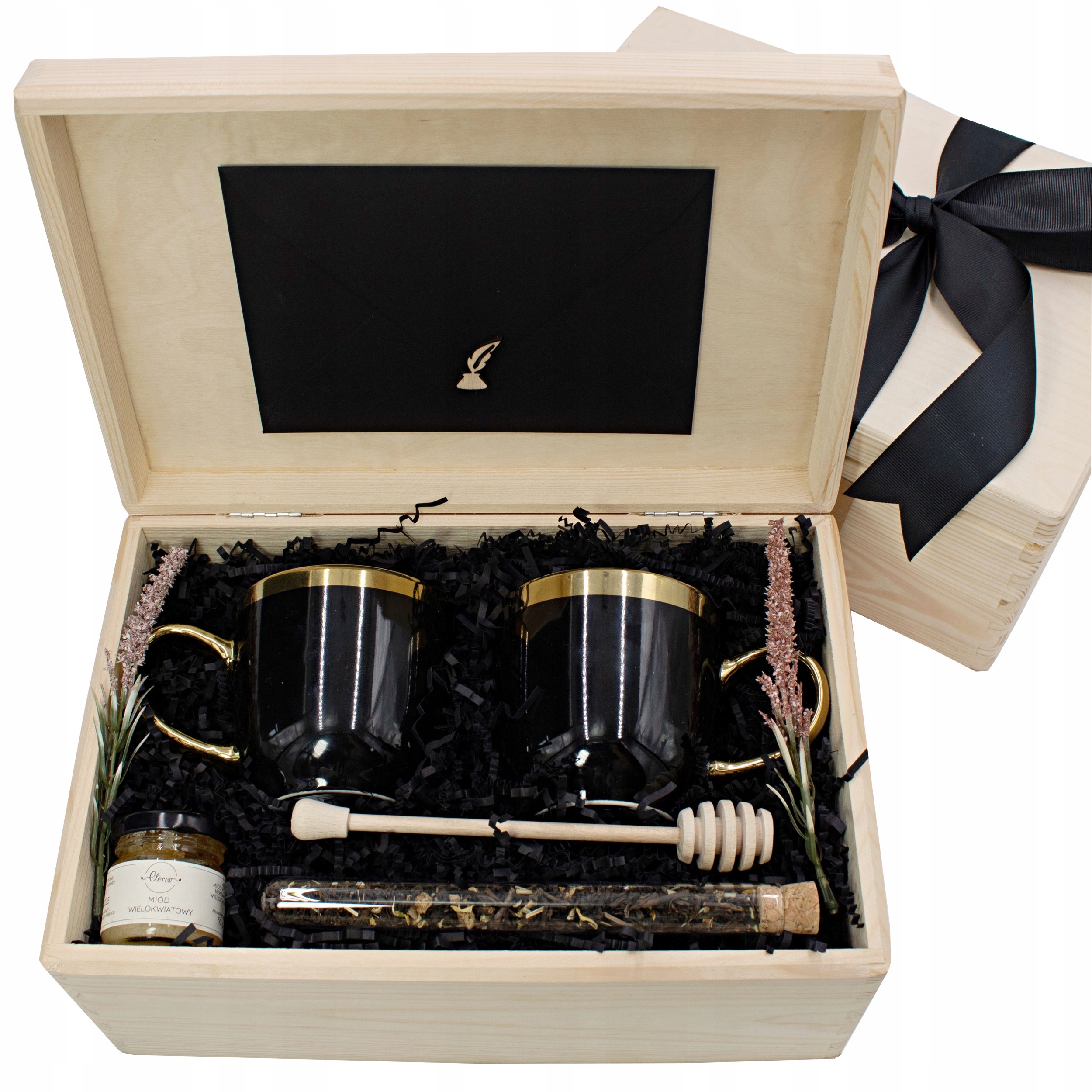 Zestaw Kosz Prezentowy Upominek Skrzynka Pudełko Gift Box nr 376