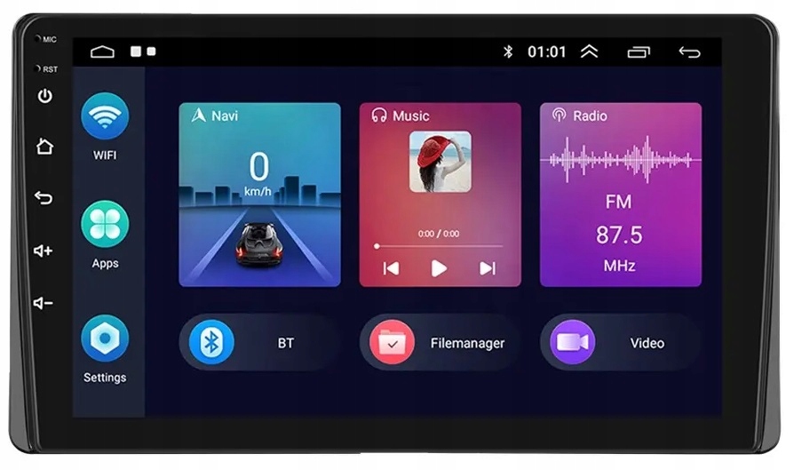 Rádio Gps Android Navigácia Toyota Sienna 2015-2020 Bt Carplay 2/64 Gb