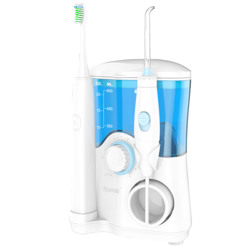 

Irygator do zębów Nicefeel + szczoteczka soniczna