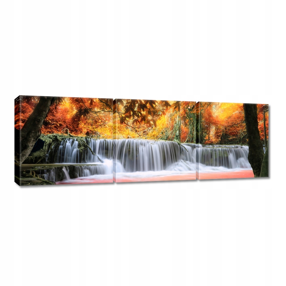 

Obrazy 120x40 Jesienny wodospad