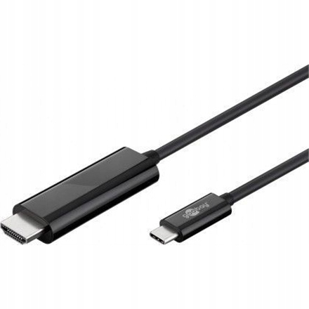Goobay Mužský 24pinový Usb-c Mužský 19pinový Hdmi Typ A 1,8 m C