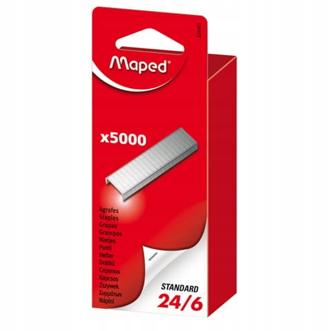 

Zszywki 24/6 5000szt 324401 Maped