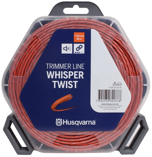 

Linka/żyłka tnąca 3,0mmx48m Whisper Twist Husqvarn
