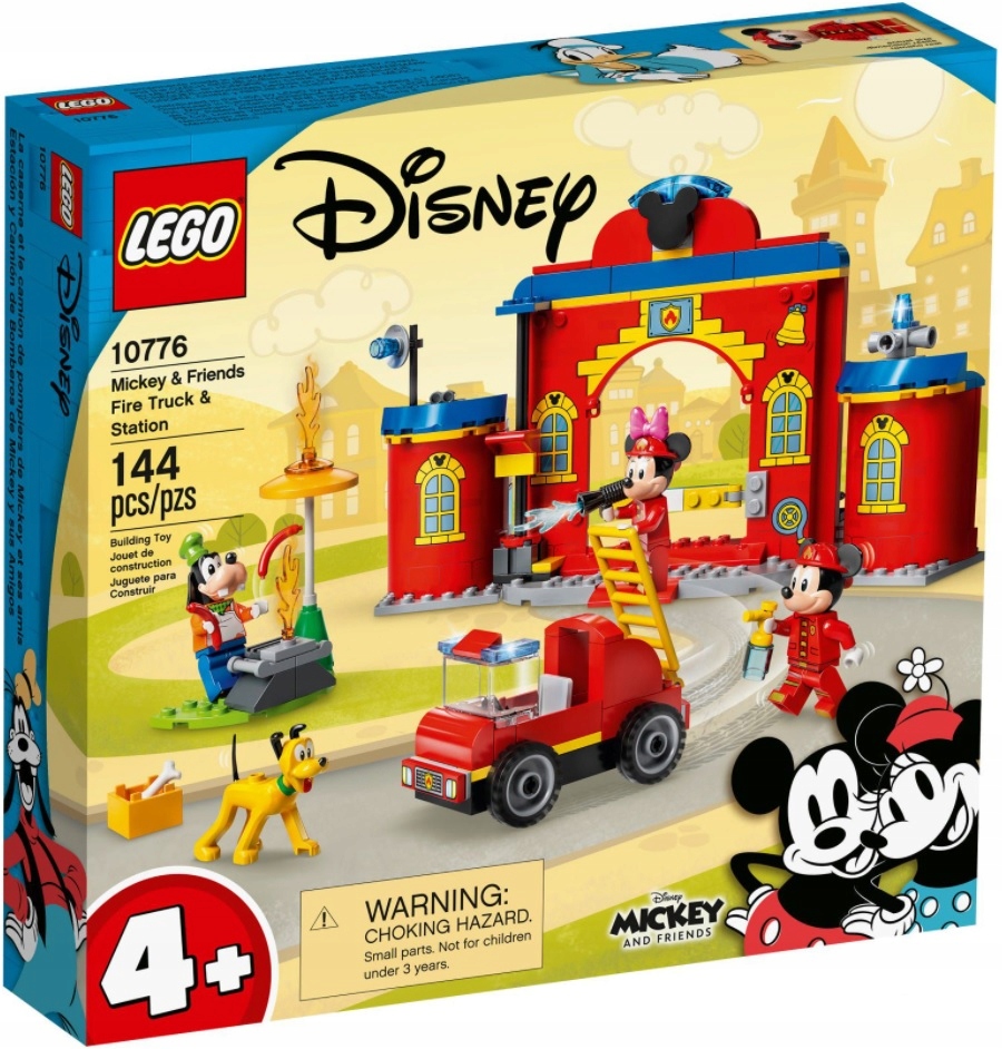 Mickey Mouse stavebnice Lego Disney Remiza Hasičský Vůz 10776
