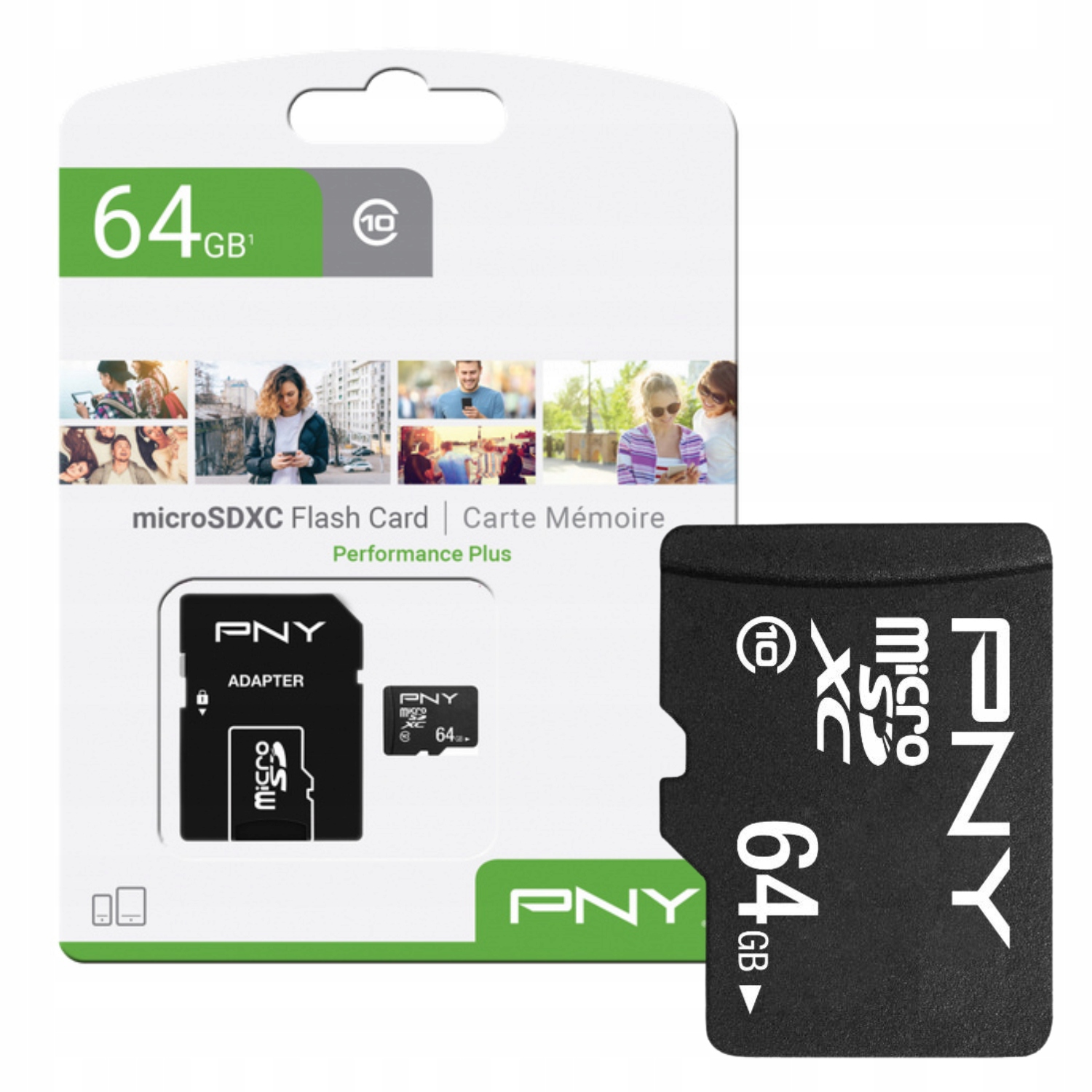 Karta pamięci PNY Performance Plus microSDXC 64 GB