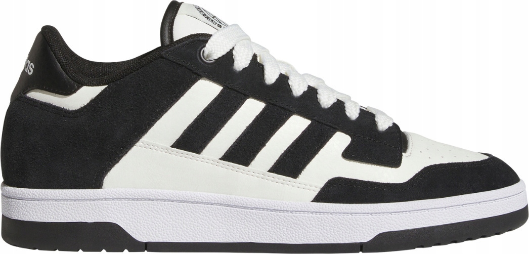 Pánské Boty Adidas Rapid Court Low Bílo-černé JP5255 vel. 39 1/3