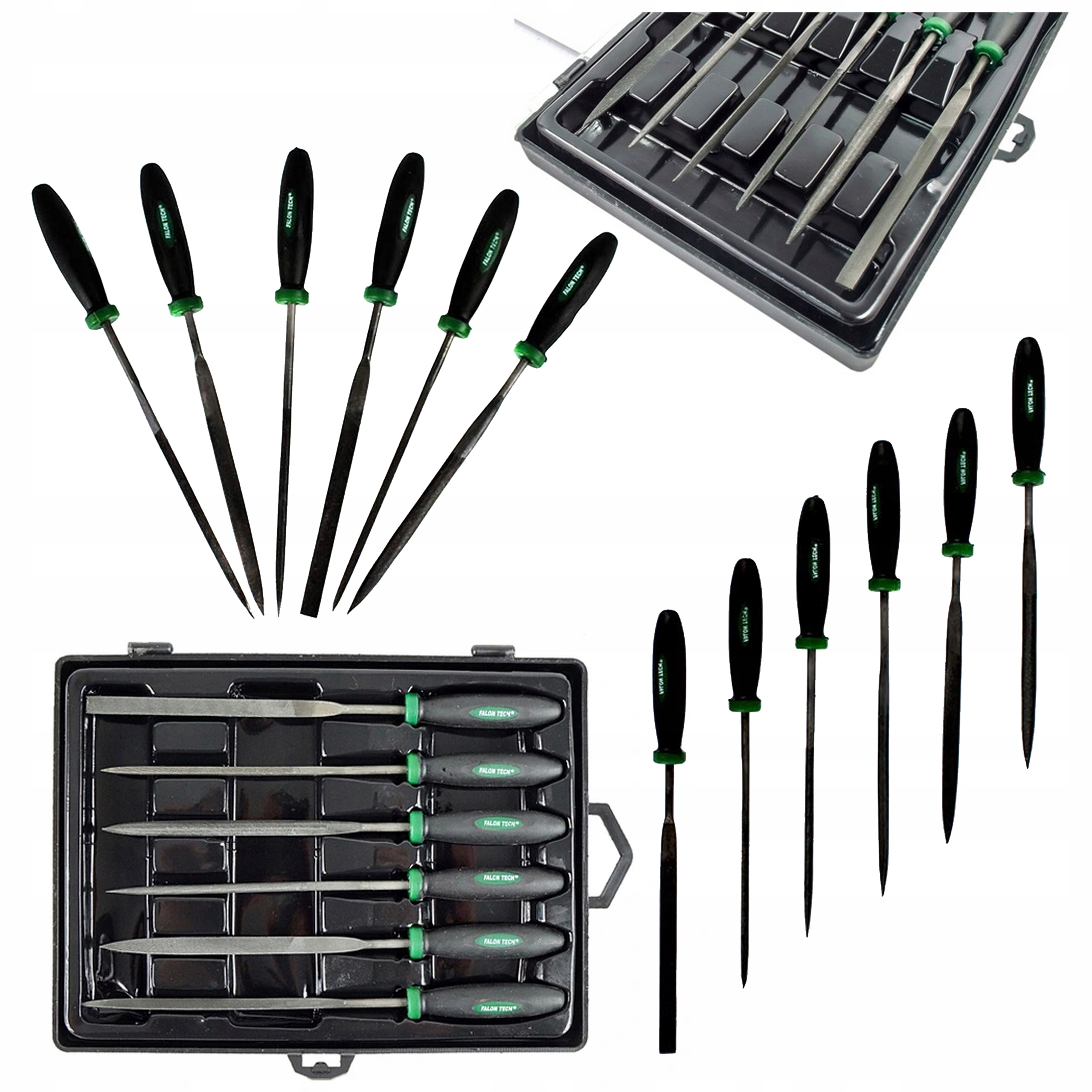 

Zestaw Pilników Metalu Iglaki Komplet 6szt 150MM